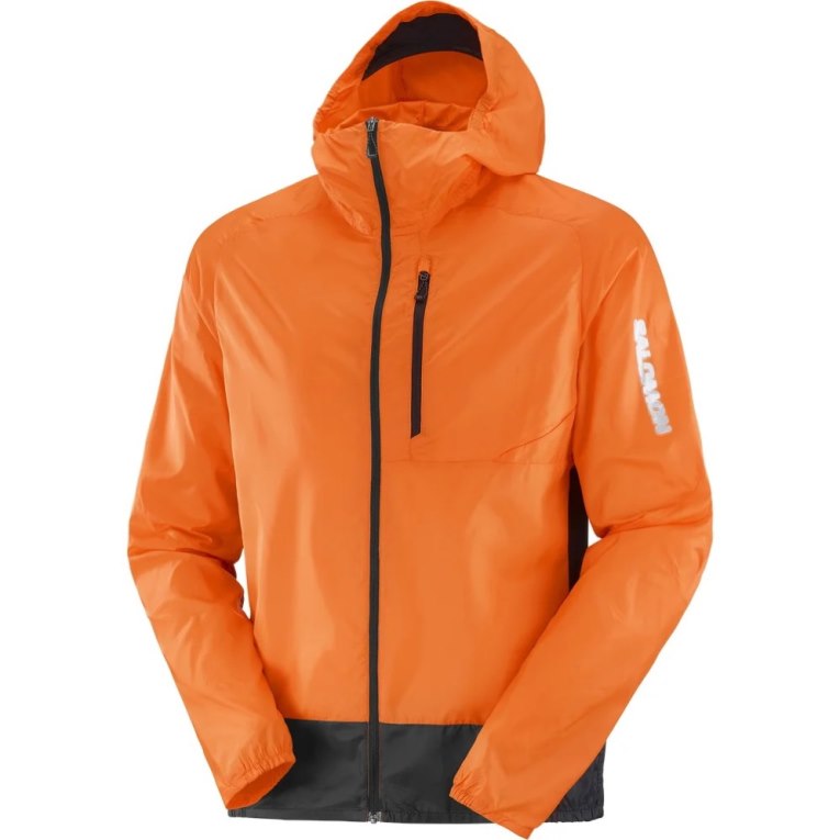 Salomon Bonatti Cross Men's Windbreaker Orange | CA 81L24